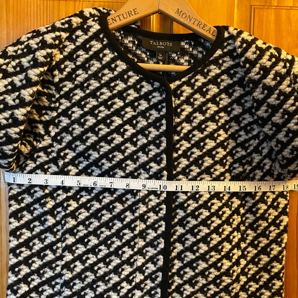 Talbots Wool Sweater Jacket - Picture 5 of 9